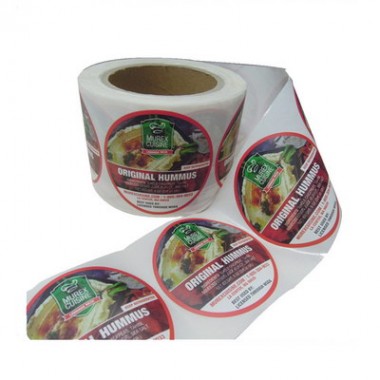 Waterproof Food Label Packaging Label Printed Customized Frozen Stickers