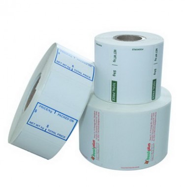 50x30 Wholesale Custom Industrial Roll Thermal Label Sticker Adhesive Labels Roll