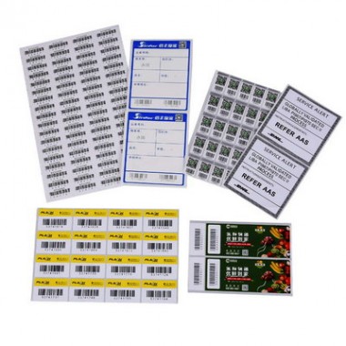 Logistics Thermal High Quality Bar Code Airlines Shipping Stickers Labels Paper