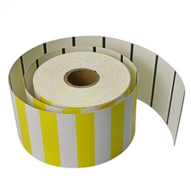 60x30mm Printed Roll Supermarket Shelf Direct Thermal Paper Card Price Tag For Retail Sale Label