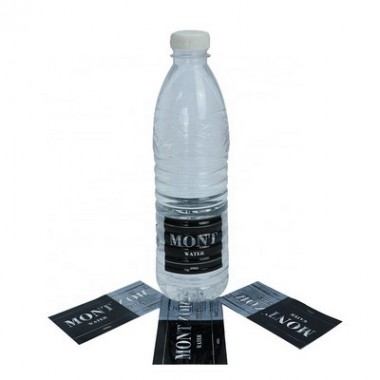 Customized Plastic Excellent PVC Shrink Water Bottle Label