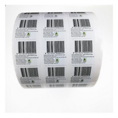 Factory Cheap Customized Shipping Address Label Sticker Private Adhesive Printing Logo With Bar Code