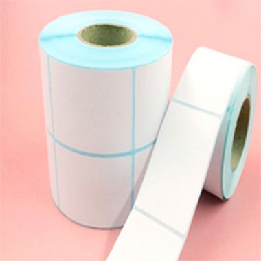 Hot Selling Top Quality Direct Roll Thermal Barcode Adhesive Labels Sticker Shipping Logistic Package Sticker Paper