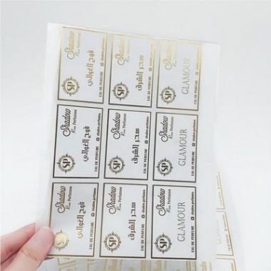China Adhesive Label Supplier High Quality Custom Made Letter Stickers Sheet