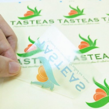 Professional Manufacturer Adhesive Sticker Labels Milk Tea Cup Label Custom Logo Printing Label Stickers