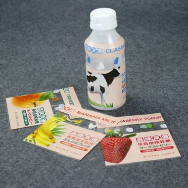 Cheap Price Sweet Milk PVC PET Heat Shrink Sleeve For Plastic Bottle