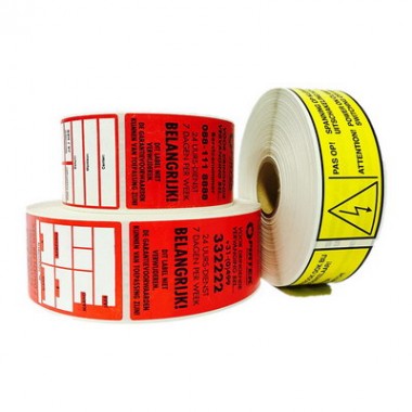Fluorescent Color Label Sticker Custom Printing Vinyl Sticker Roll Waterproof Die Cut Stickers