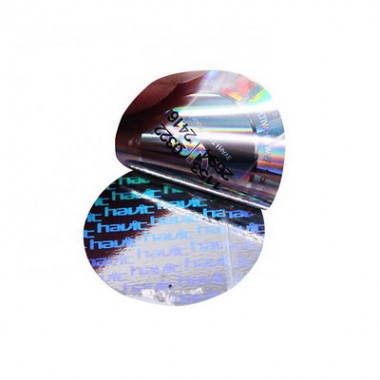 Security Hologram Tamper Proof Void Sticker With Customized Logo Holographic Sticker Opened Leave Customized Hologram Label