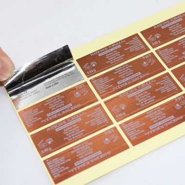 Custom Printing Peel And Reseal Labels Adhesive Piggy Back Sticker Labels For Cosmetics