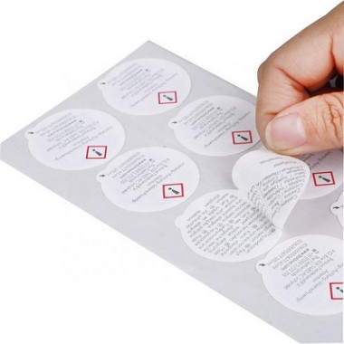 Custom Printed Label Manufacturer Self Adhesive Multilayer Sticker Label For Packaging