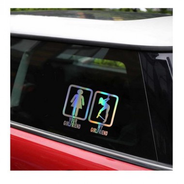 Personalised Logo Die Cut Decal Vehicle Sticker For Car Decoration